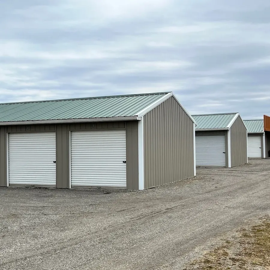 Drive-up storage units at My Storage Clare on Washington Rd